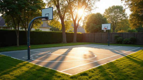 Aménager son terrain de basket : conseils pratiques et dimensions idéales